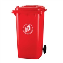 آؤٹ ڈور رنگین پلاسٹک کوڑے دان