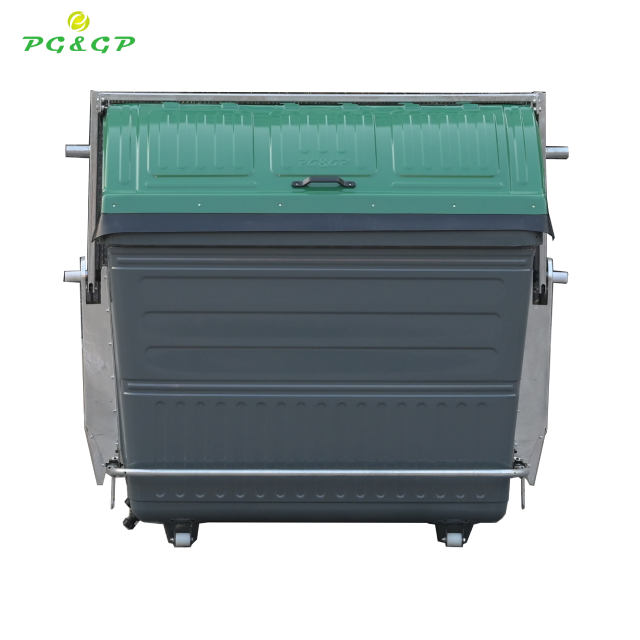 تھوک کے لئے صنعتی اچھ quality ی معیار 3200 لیٹر موبائل کوڑا کرکٹ ٹرالی